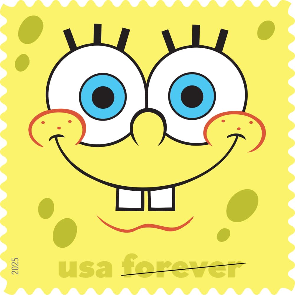Spongebob Squarepants 2025 Stamps