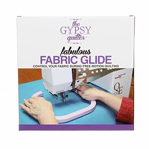 The Gypsy Quilter Fabulous Fabric Glide TGQ005, White, Regular