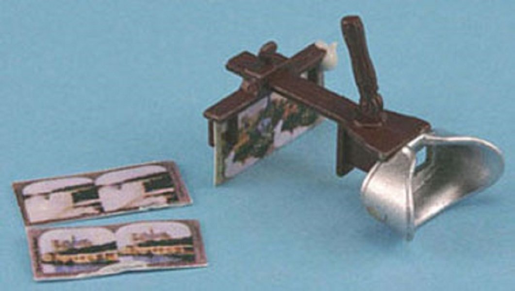 Melody Jane Dollhouse Chrysnbon Sterioscope Set Old Fashioned Victorian Accessory