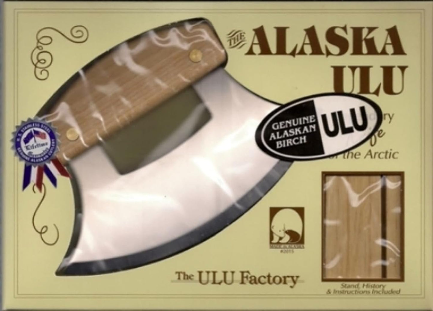Ulu W/ Birch Handle