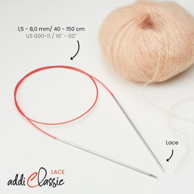 40” addi Rockets Circular Needles from addi