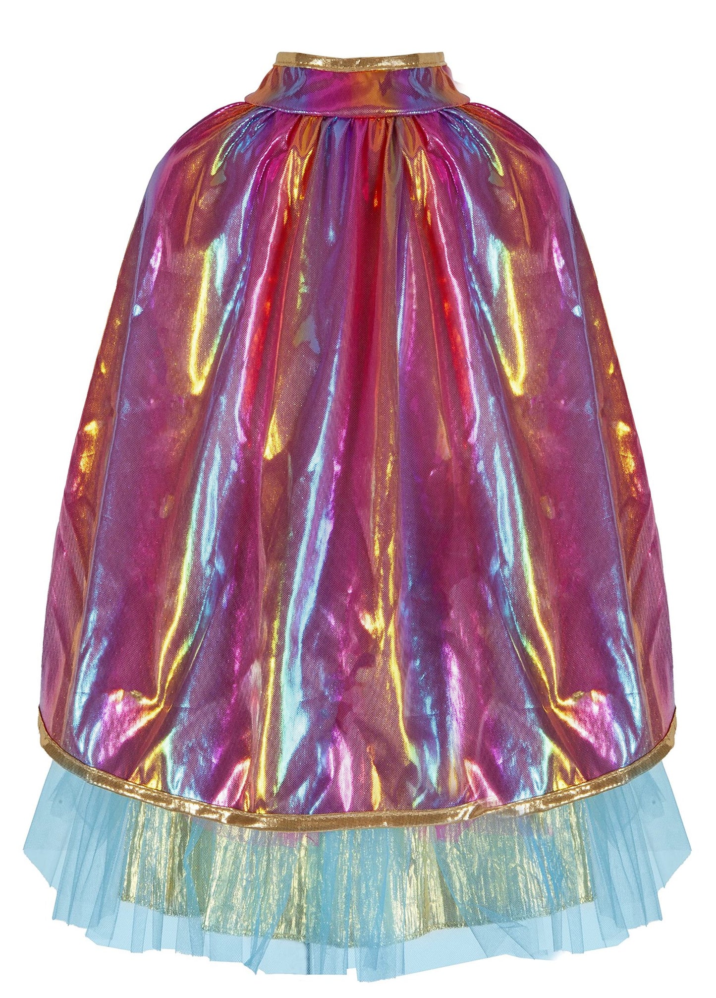 Costume / Super-Duper Tutu/Cape/Mask, Pink/Gold Size 4-6