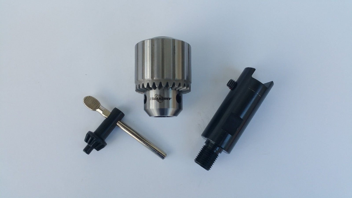 HOUGEN DRILL CHUCK&ADAPTER FOR MODELS,HMD904, 905 & 927 (SLOTDRIVE)#08186/#10731