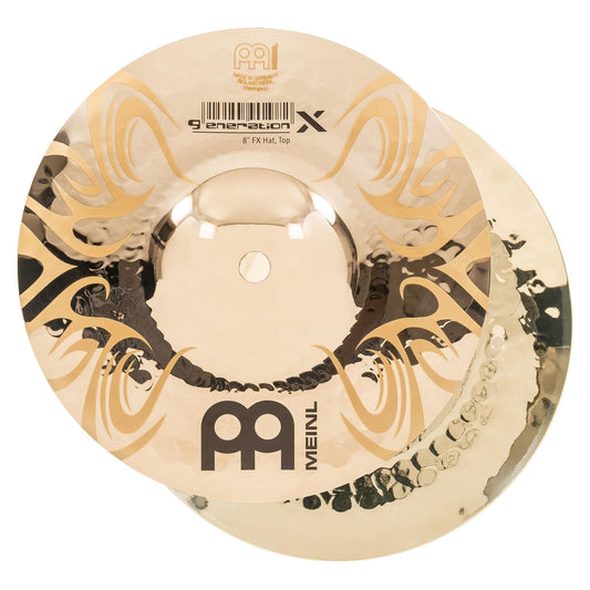 Meinl Cymbals GX-8FXH Generation-X 8-Inch FX Auxiliary Hi-Hat Cymbal Pair (VIDEO)