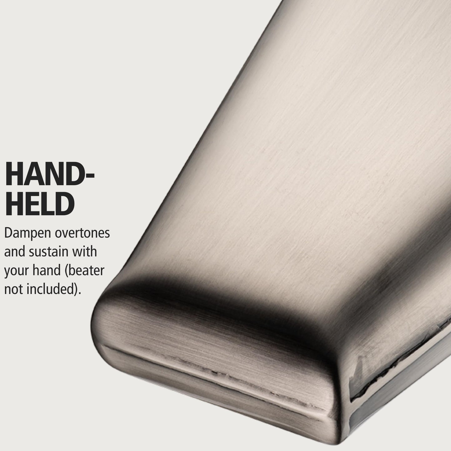 Meinl Percussion Handheld Steel Cowbell
