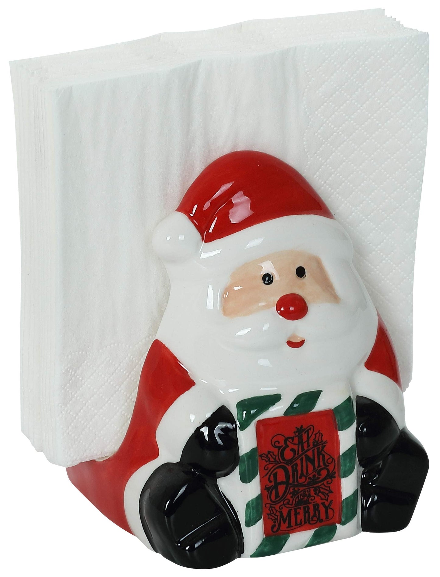 Christmas Themed Ceramic Napkin Holders