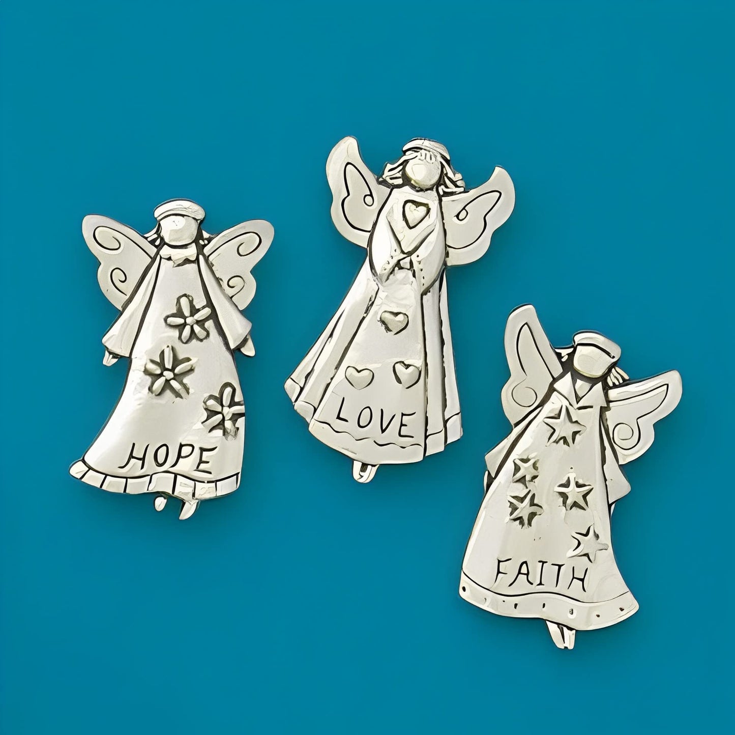 Basic Spirit Hope Angels Med. Magnet Set (Boxed)
