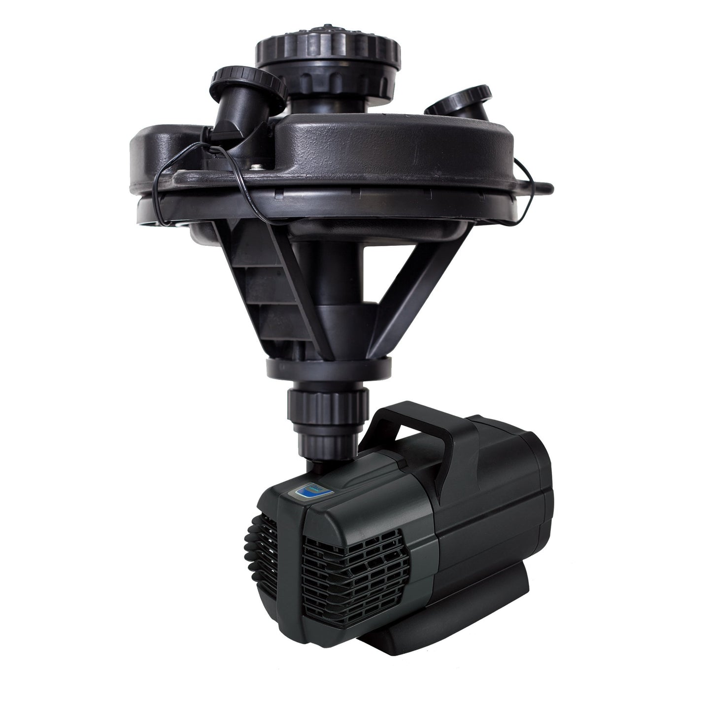OASE 45383 1/4 Hp Floating Fountain with Lights, Black