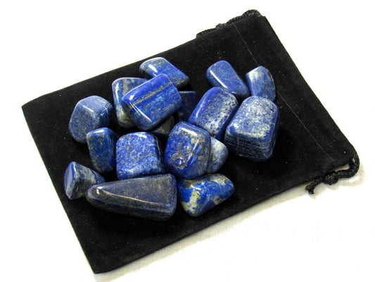 Zentron Crystal Collection: 1 Pound Tumbled Lapis Lazuli