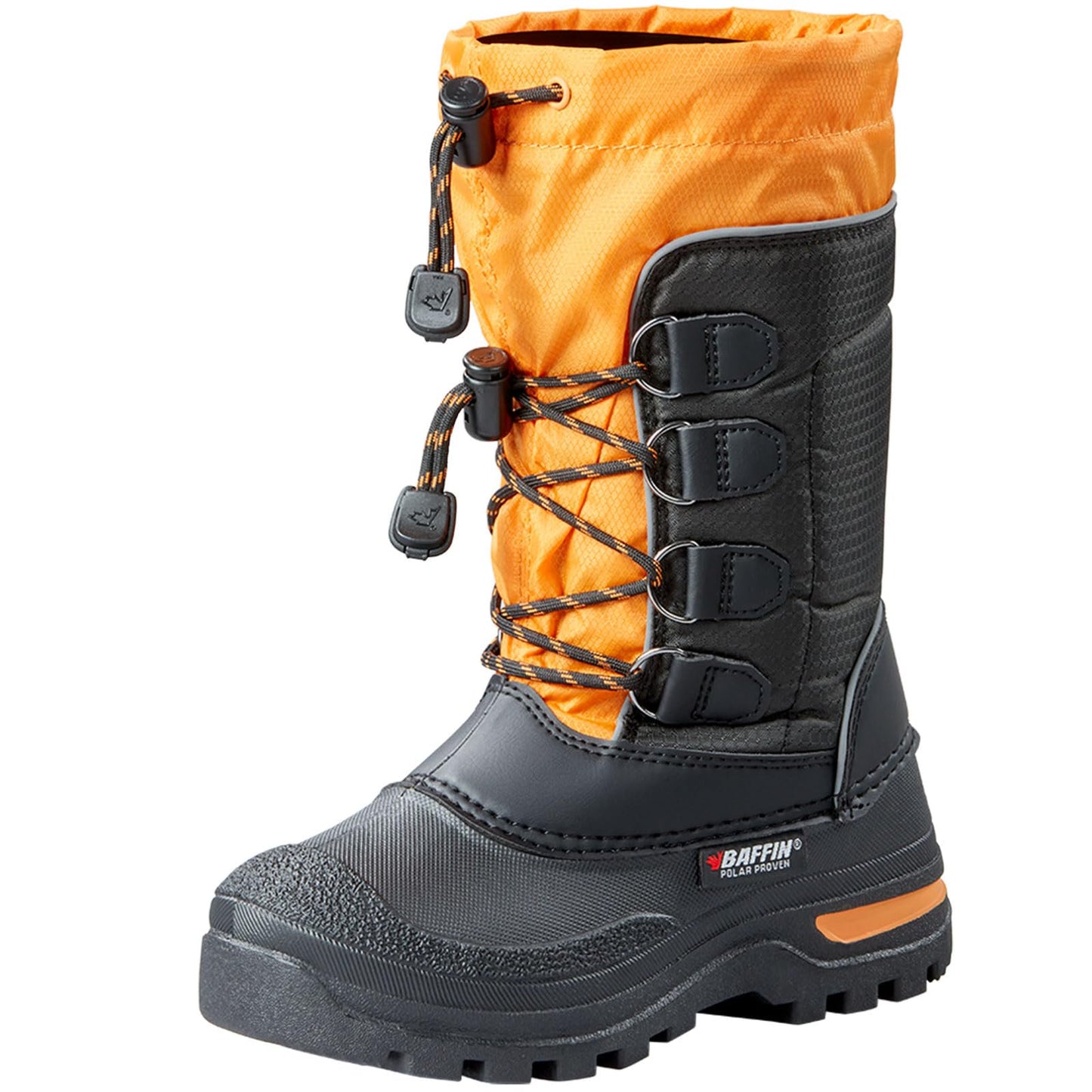 Baffin Unisex Kids' PINETREE Waterproof Insulated Mid-Calf Winter Boots w/Comfort-Fit Inner Boot System & Arctic Rubber Base