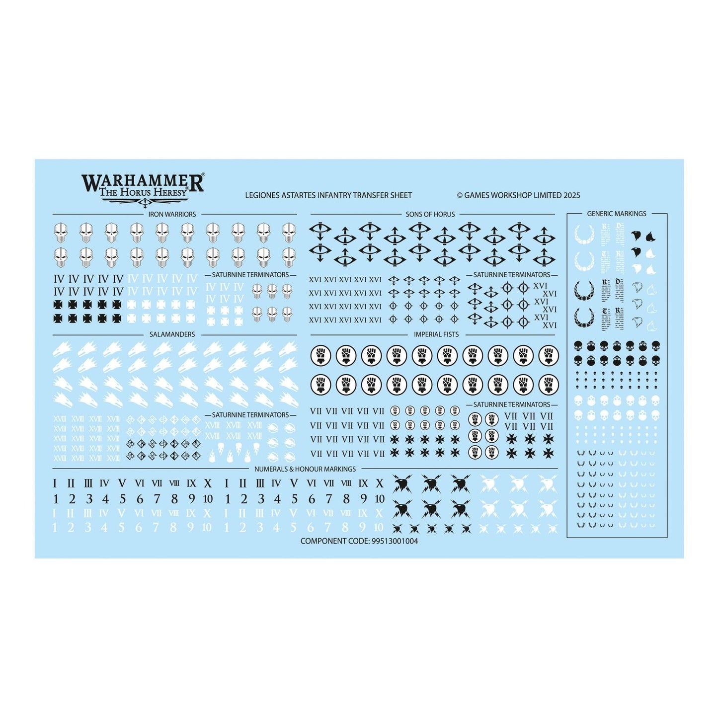 Games Workshop Warhammer: LEGIONES ASTARTES: MKII Tactical Squad