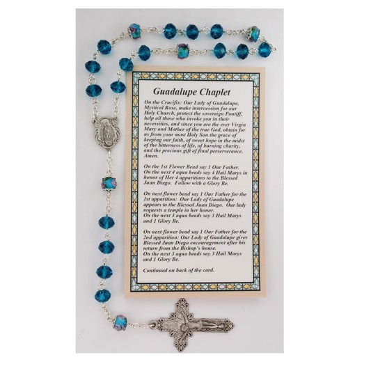 Our Lady of Guadalupe Chaplet with Card