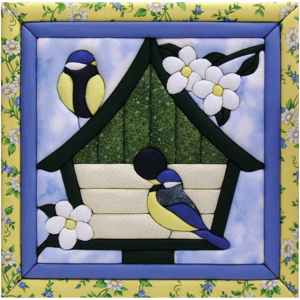 Quilt Magic No Sew Wall Hanging Kit - Happy Home