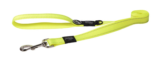 Rogz Utility Extra Large 1-Inch Reflective Lumberjack 6-ft Long Fixed Dog Lead