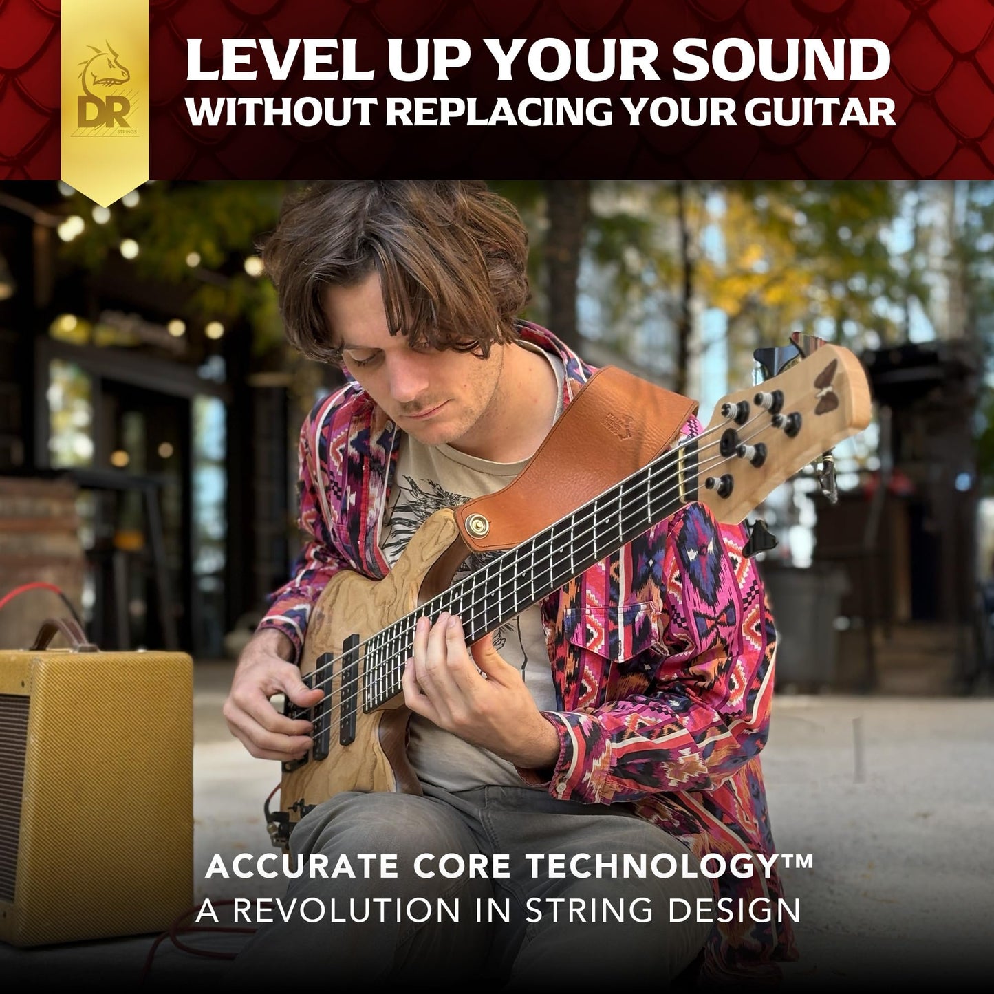 DRAGON SKIN+ - Coated Stainless Steel Bass Strings