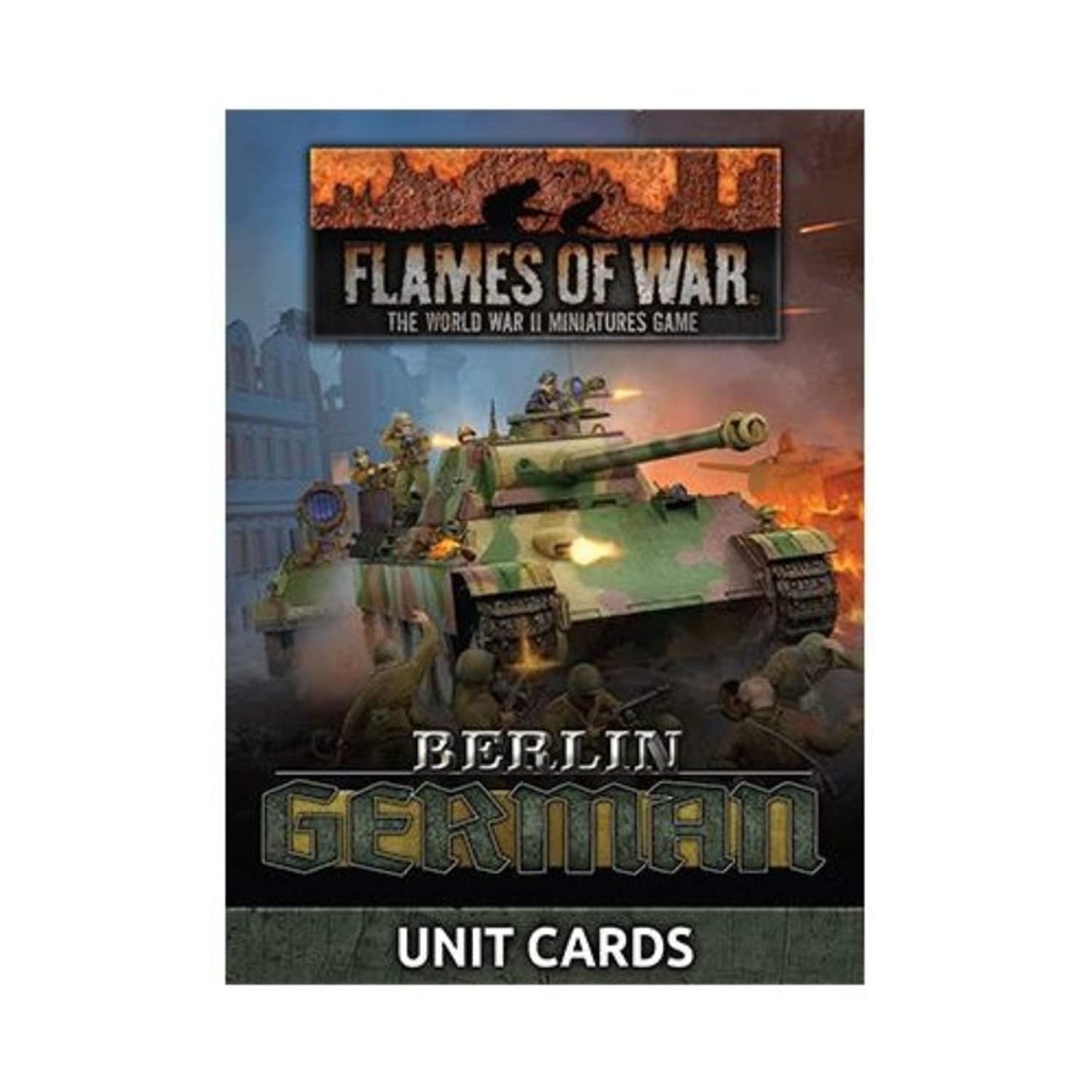 Flames of War: Berlin: German Unit Cards