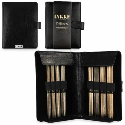 Lykke Double Pointed Needles Gift Sets (Small US 0-5 Set in Faux Leather Pouch)