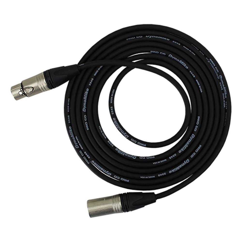 Proco EXMN-25 Excellines Microphone Cable 25 Ft with Neutrik Connectors
