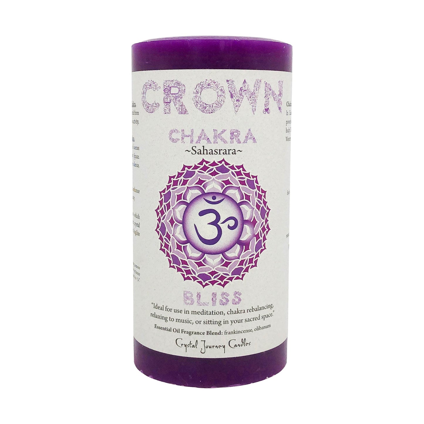 CRYSTAL JOURNEY Candle Pillar Crown, 1 EA