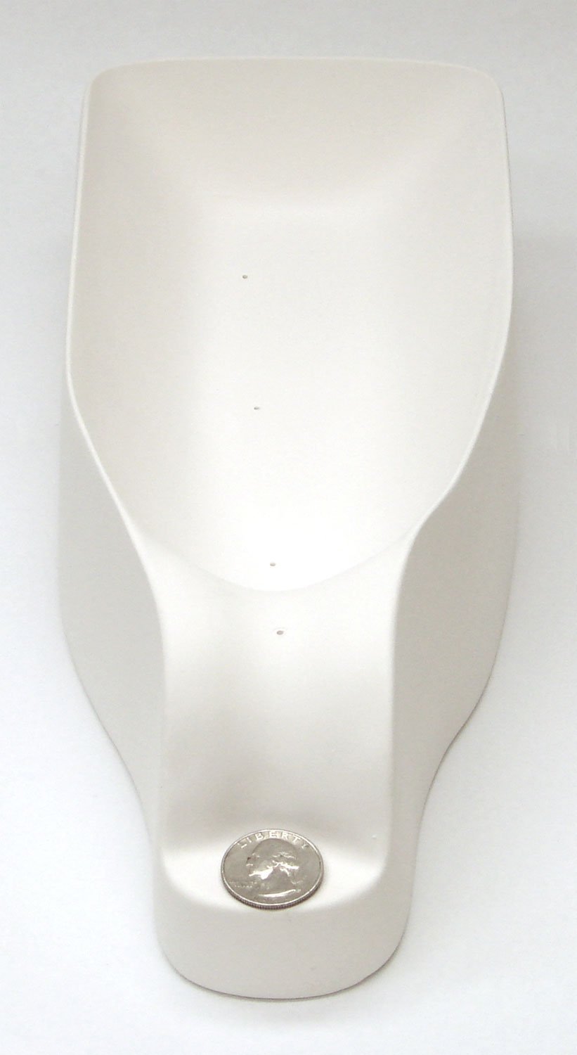 Bottle Slumper Dish with Curved Neck Mold