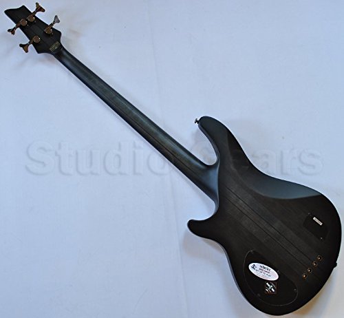 Schecter Hellraiser Extreme-4 4-String Bass Guitar, See-Thru Black Satin