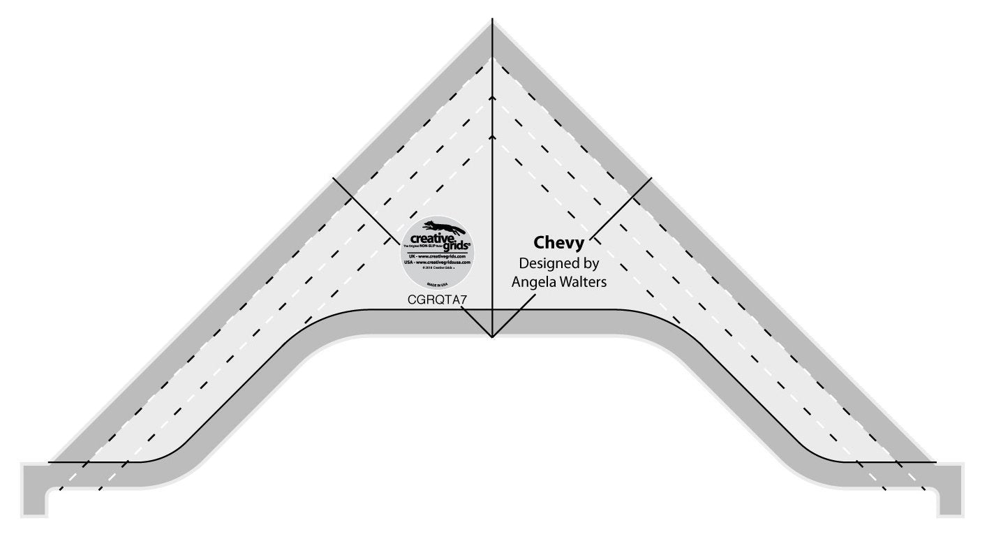 Creative Grids Machine Quilting Tools Rulers - Taj, Elvira, Chevy, Squiggy, Shorty, Slim, Archie