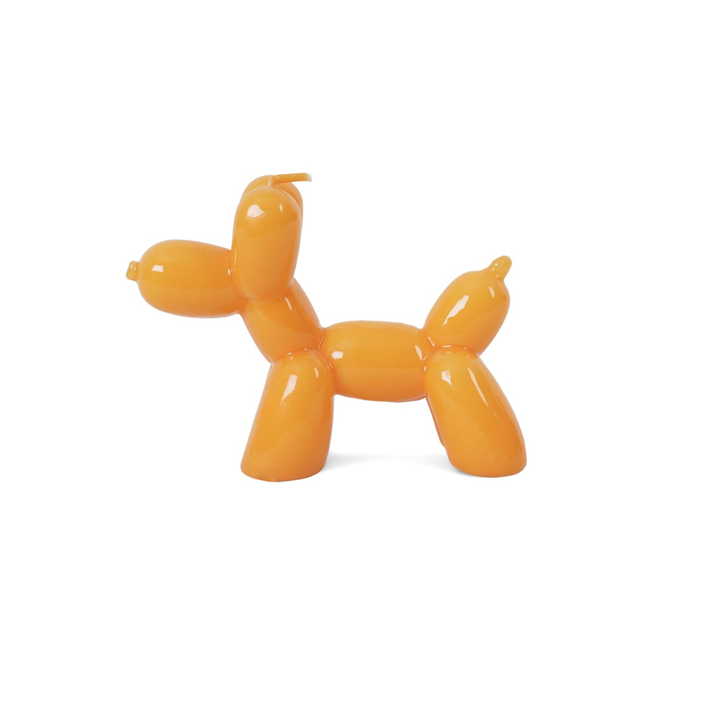 Orange Balloon Dog Candle – Decorative Fun Home Accent Candle – Playful Party & Celebration Decor