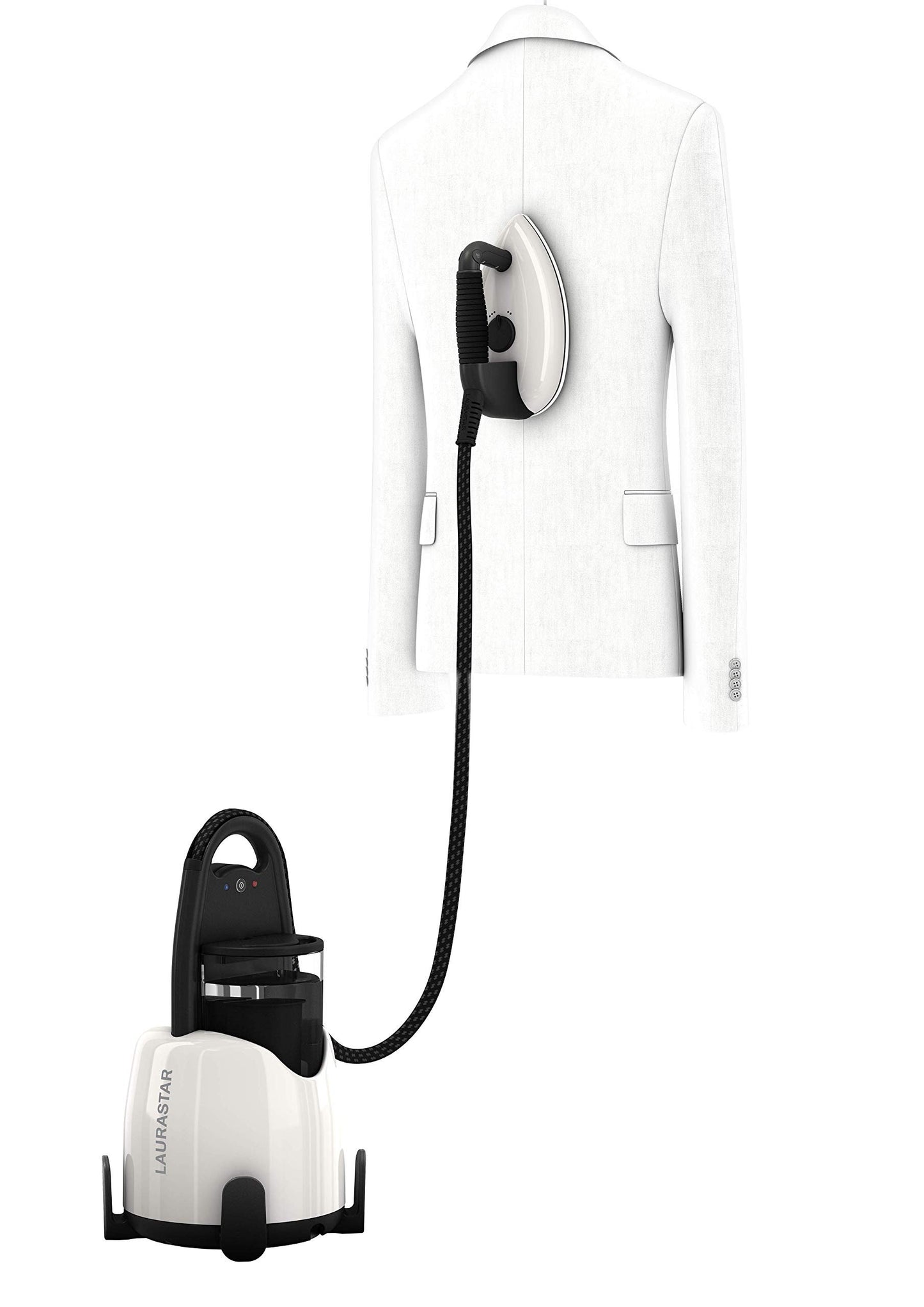 Laurastar Lift White Steam Iron: 3in1 Iron, Steamer and Textile Purifier Continuous Steam Pressure