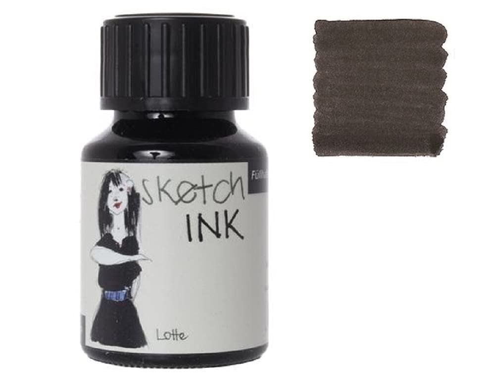 Rohrer & Klingner - 50ml Bottles Sketch Ink Set - 2 Pack - Lotte & Lilly