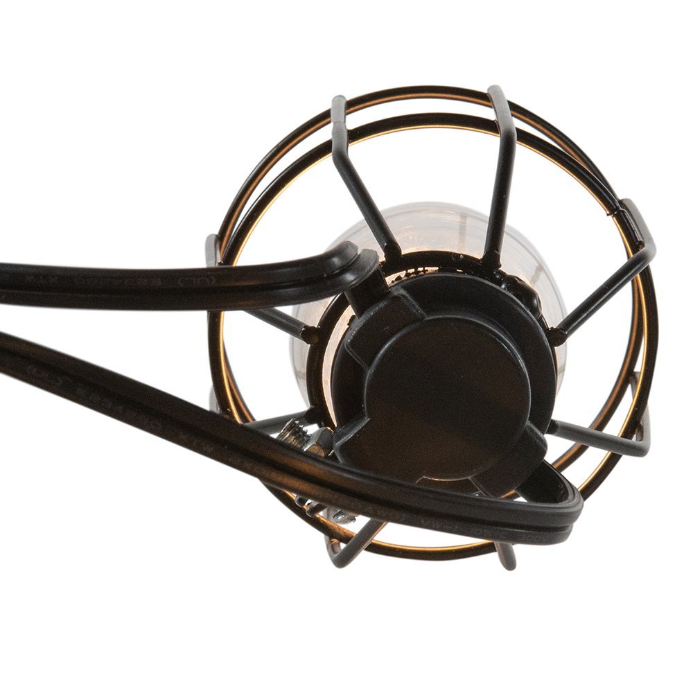 Kurt Adler UL4321 UL 10-Light C7 Cage Lantern Light Set