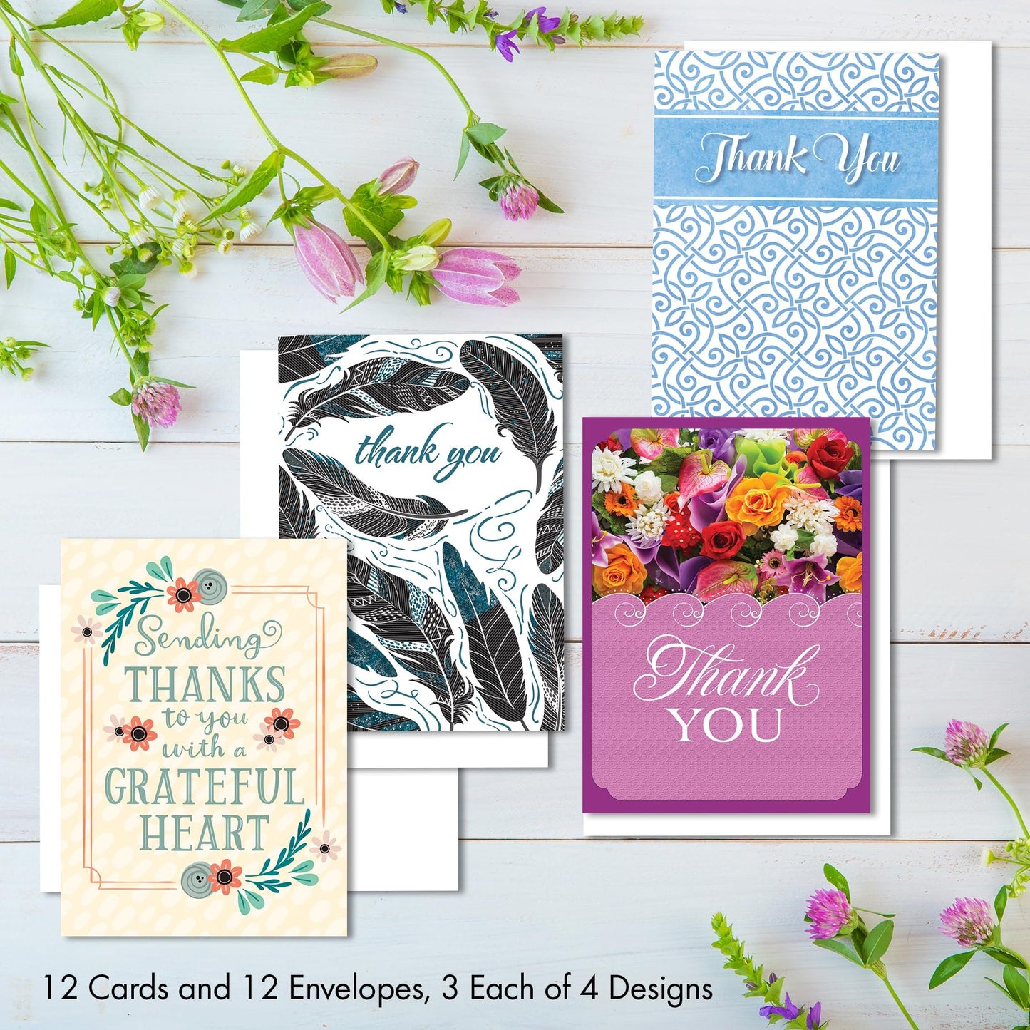 Designer Greetings Faithfully Yours Boxed Everyday Assortment Cards