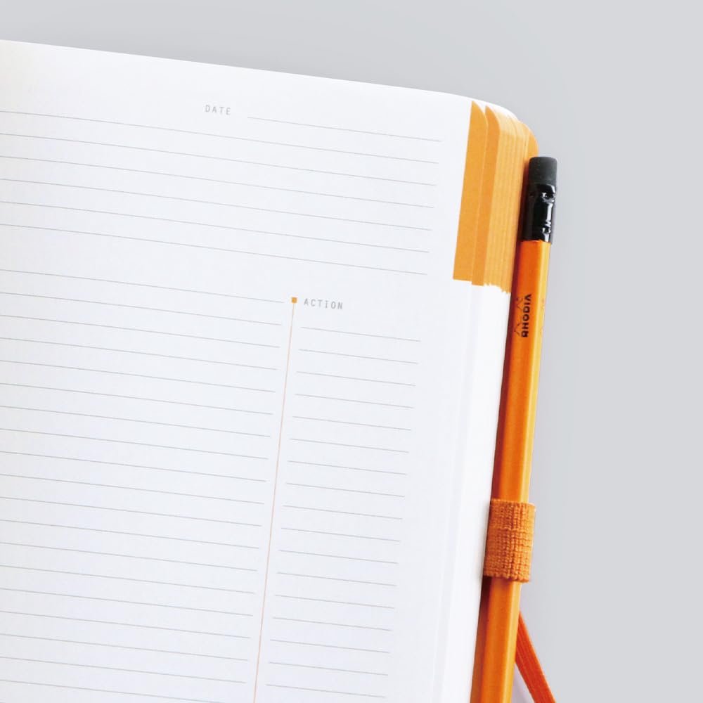 Rhodia Meeting Book, A5+ - Silver