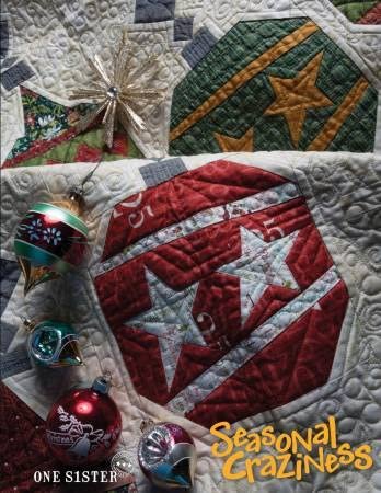 One Sister Seasonal Craziness by Janes Nesbitt Quilt Pattern Book