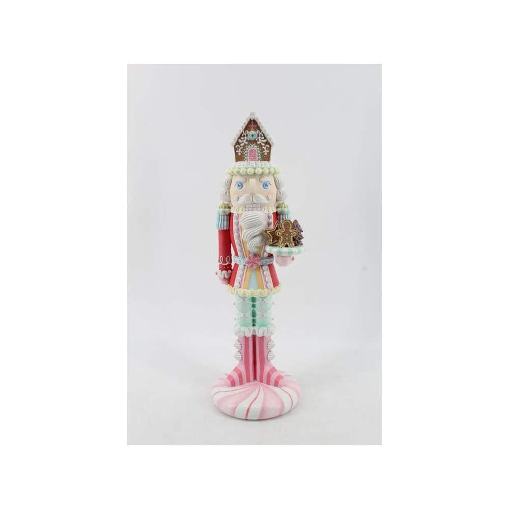 December Diamonds 20.5-inch Nutcracker with Dessert - Fun and Whimsical Christmas Collectible for Home Decor