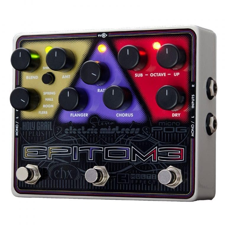 Electro-Harmonix Epitome Reverb/Flanger/Octave Multi-Effect Pedal