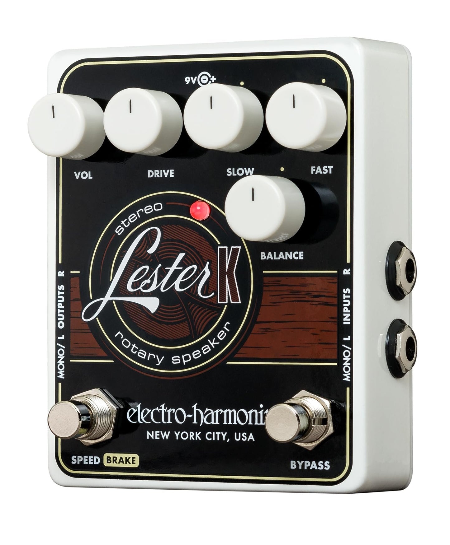Electro-Harmonix Lester K Stereo Rotary Speaker Emulator Pedal