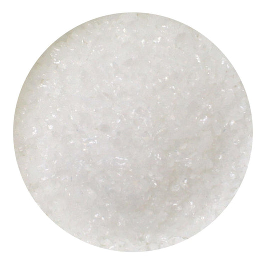 Delphi Glass FireLight White Crystal Opal Medium Frit, 8.5 Oz - 96 COE
