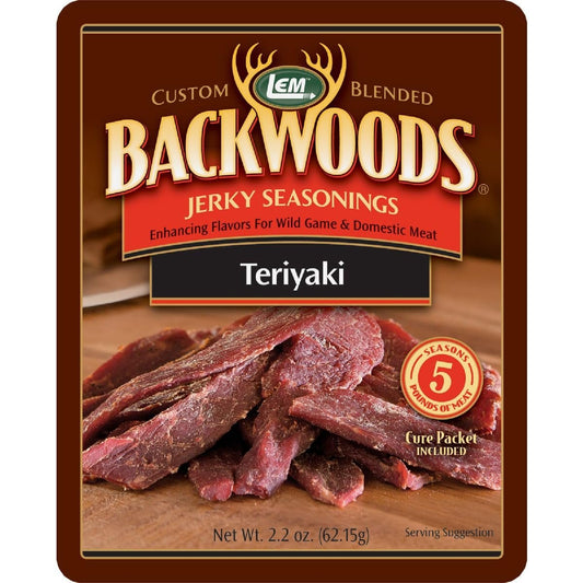 LEM Backwoods Teriyaki Jerky Seasoning for 5 lbs