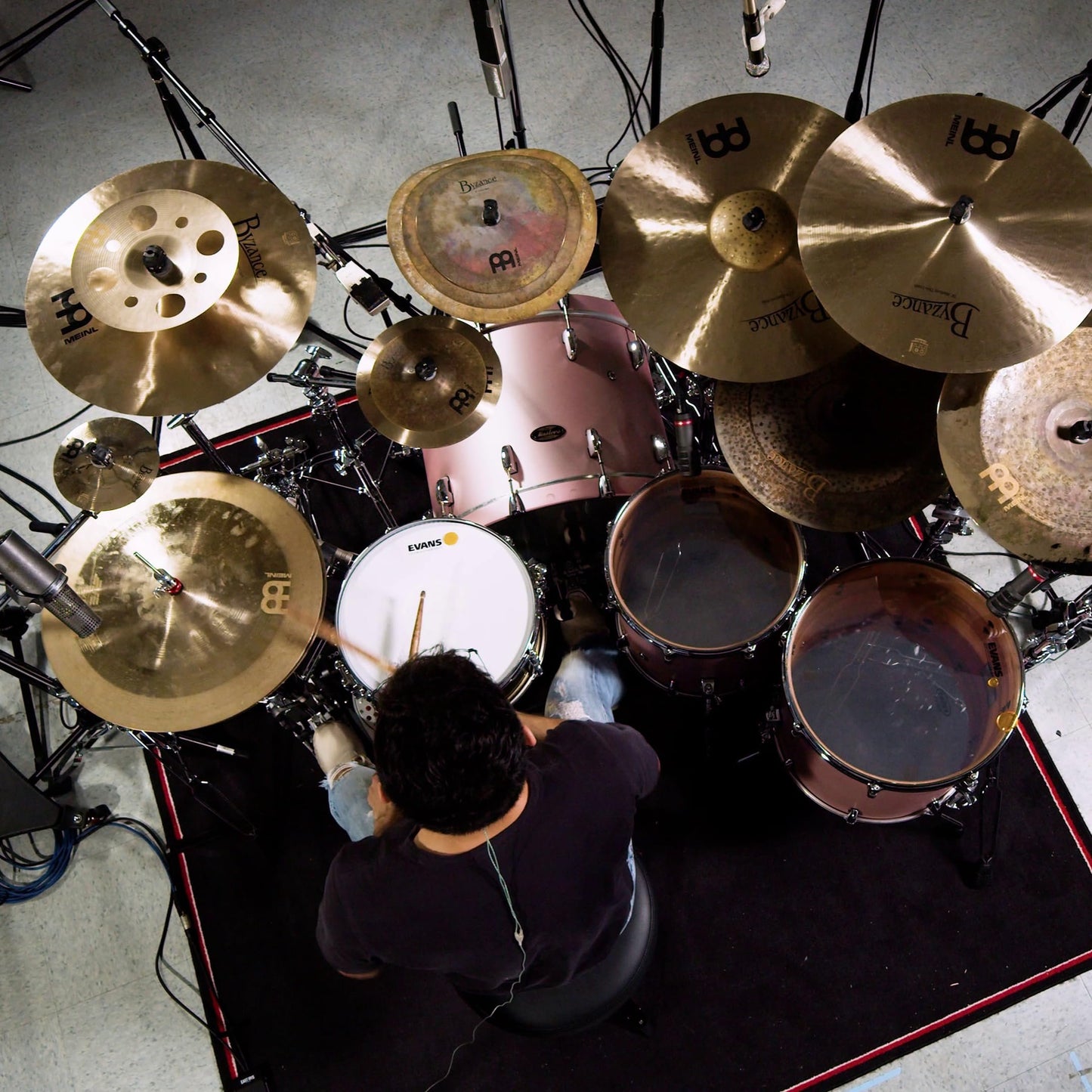 Meinl Cymbals Byzance 10" Vintage Trash Splash — Made in Turkey — Hand Hammered B20 Bronze, 2-Year Warranty, B10TRS