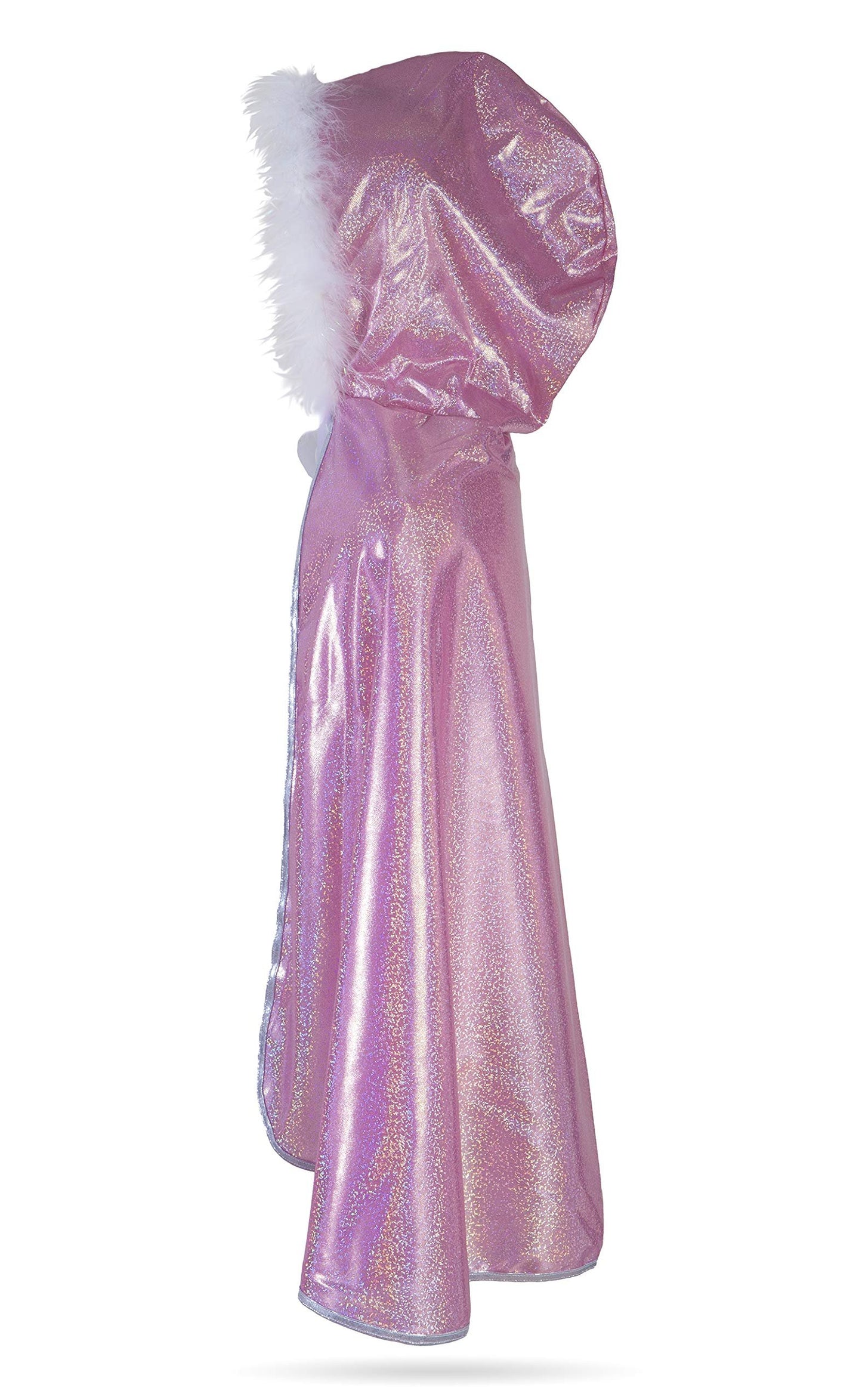 Great Pretenders 50415, Glitter Princess Cape, Pink, US Size 4-6
