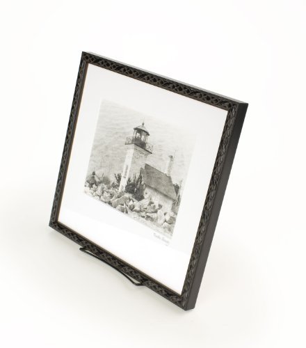 GIBSON HOLDERS DCW Adjustable Black Wire Display Easel, 5.5" W x 8.75" H, Pack of 12