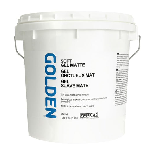 Golden Artist Colors - Soft Gel Matte - 128 oz Jar