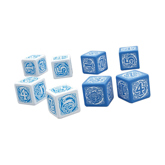 GREEN RONIN PUBLISHING Blue Rose Dice Set