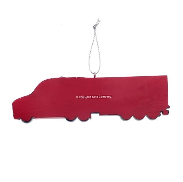 Kurt S. Adler Coca-Cola Semi Truck Christmas Ornament CC2204