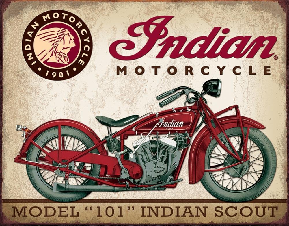 4SGM TSN1933 Indian Scout Motorcycle