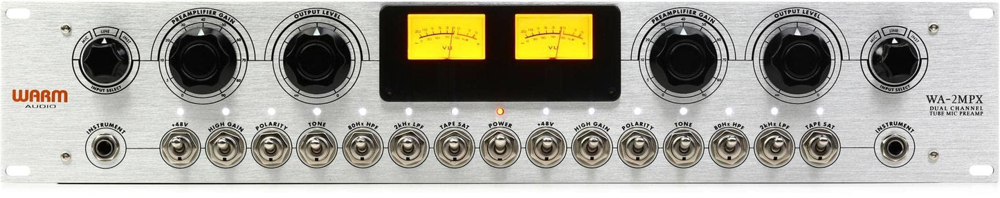 Warm Audio WA-2MPX Dual-Channel Tube Mic Preamp