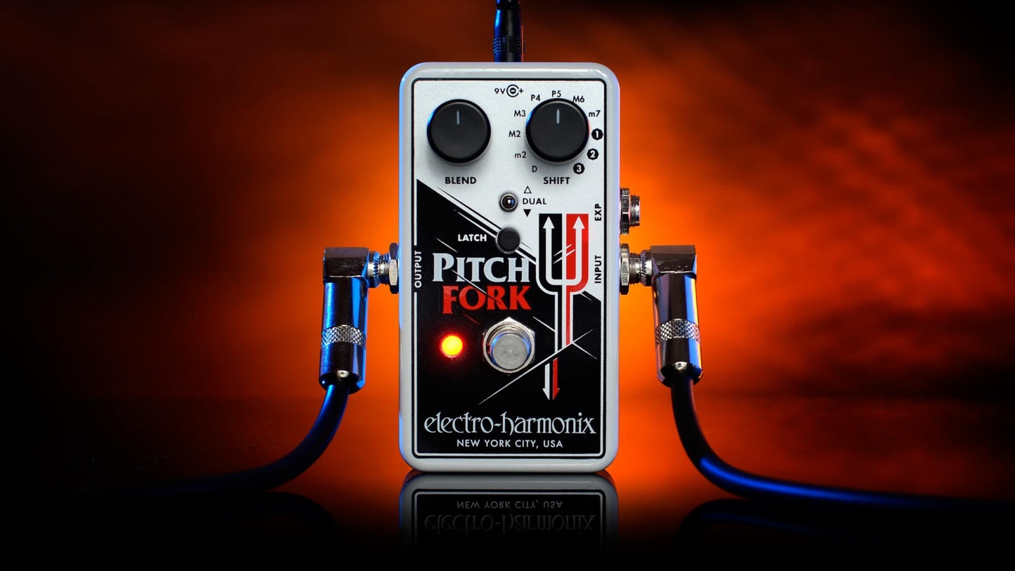 Electro-Harmonix Pitch Fork Polyphonic Pitch Shift Pedal