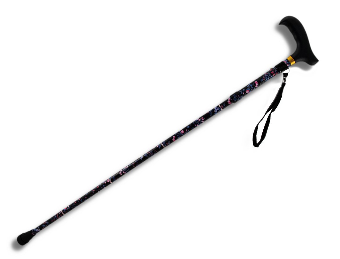 Harvy Purple Blackberry Ladies Adjustable Mini Folding Cane