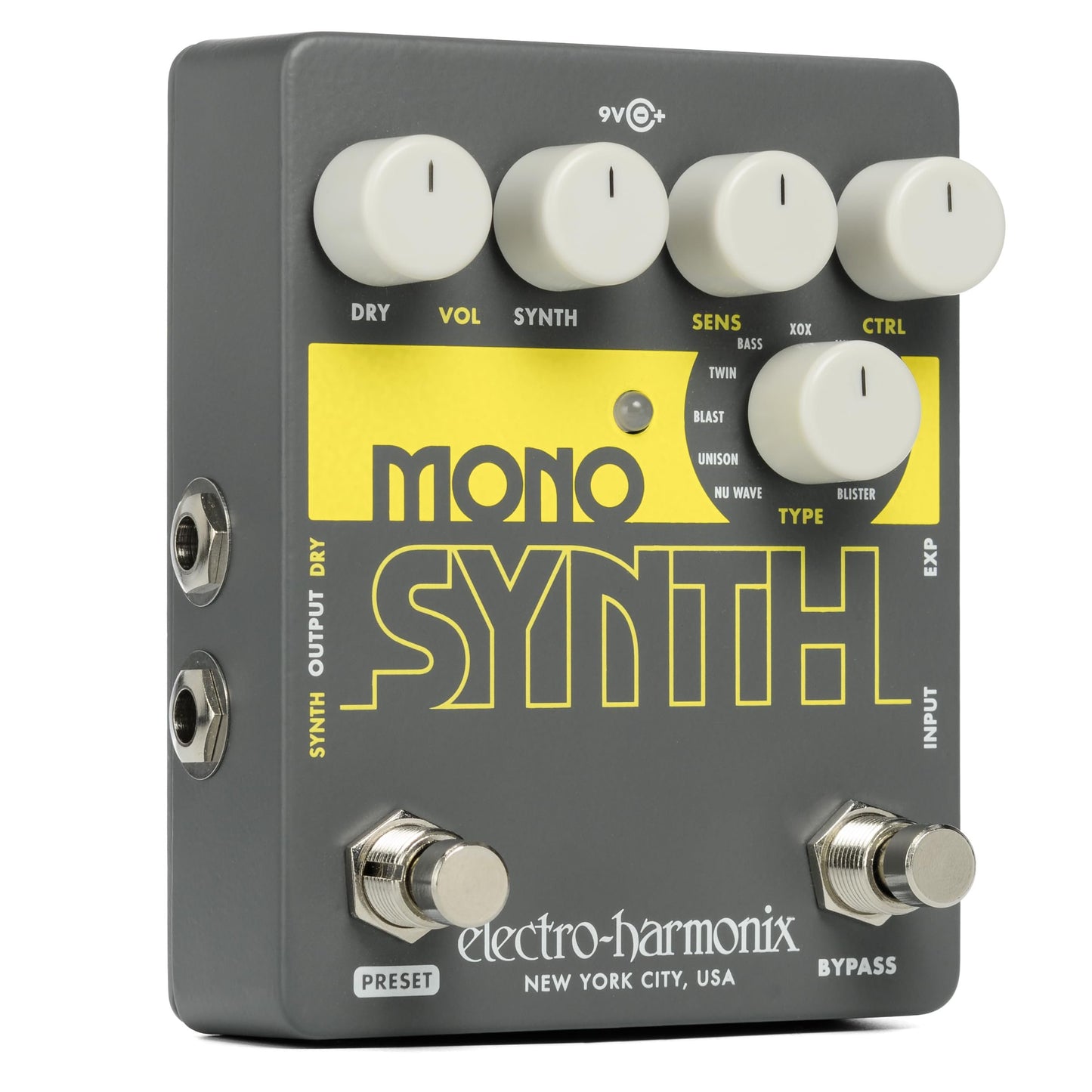 Electro-Harmonix Mono Synth Guitar Synthesizer Pedal