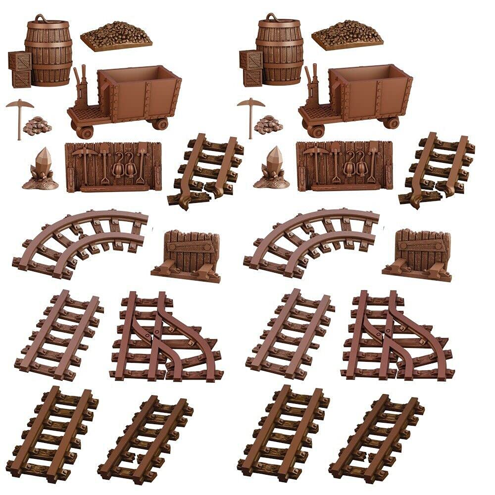 Mantic Games MGTC115 TerrainCrate: Abandoned Mine, Multi
